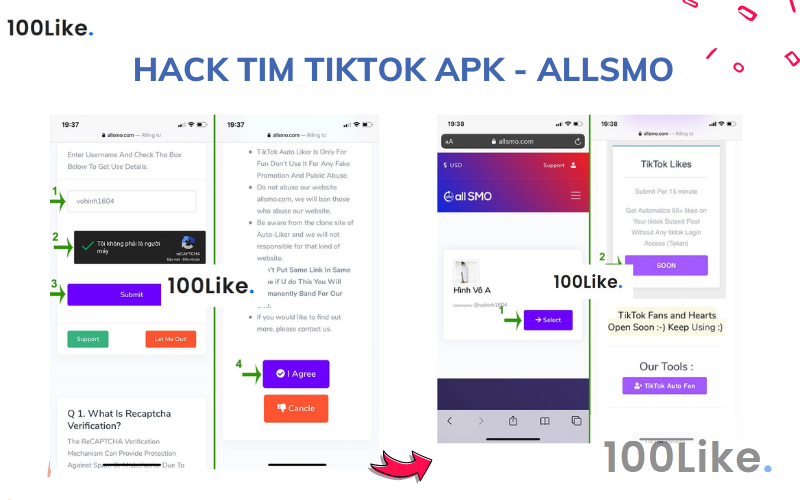 Hack tim tiktok apk - allsmo