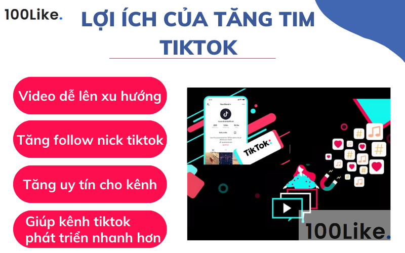 Lợi ích của buff tim Tiktok 