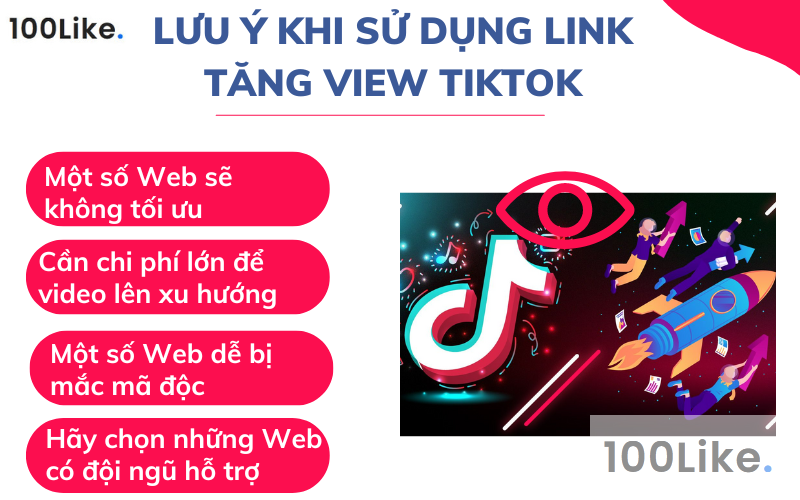 Lưu ý khi sử dụng Link tăng View Tiktok