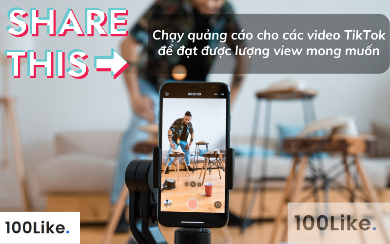 Tăng view TikTok bằng cách quảng cáo các video cũng khá hiệu quả