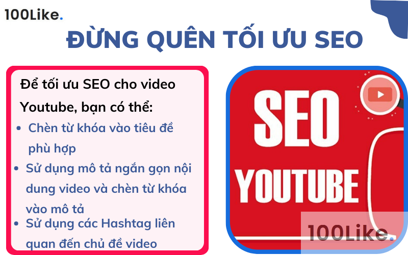 Đừng quên tối ưu SEO