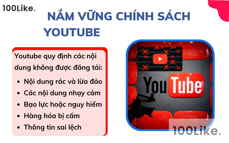 Nắm vững chính sách Youtube