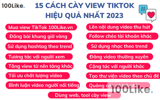 15+ cách cày view TikTok hiệu quả nhất 2024