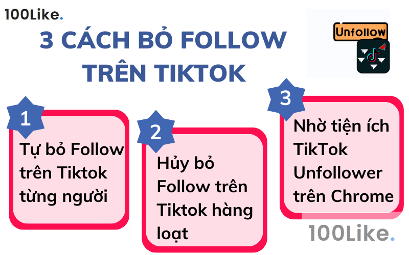 3 cách bỏ Follow trên Tiktok