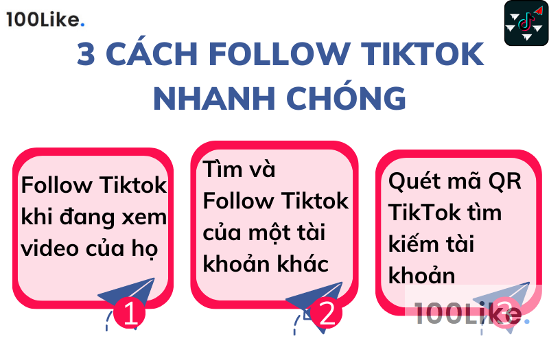 3 cách Follow Tiktok nhanh chóng