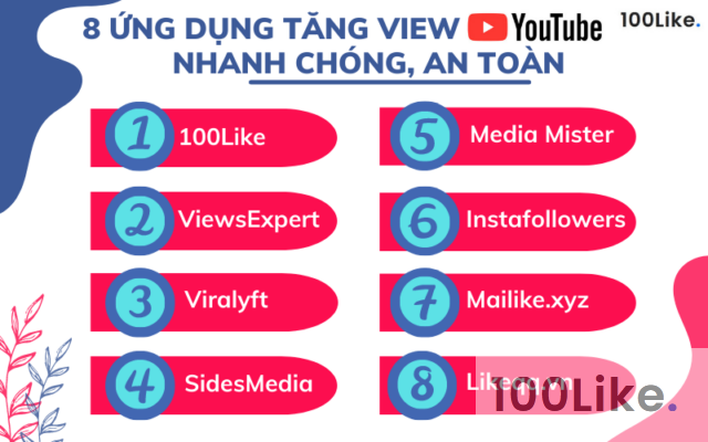 8 ứng dụng tăng View Youtube cực nhanh mà an toàn