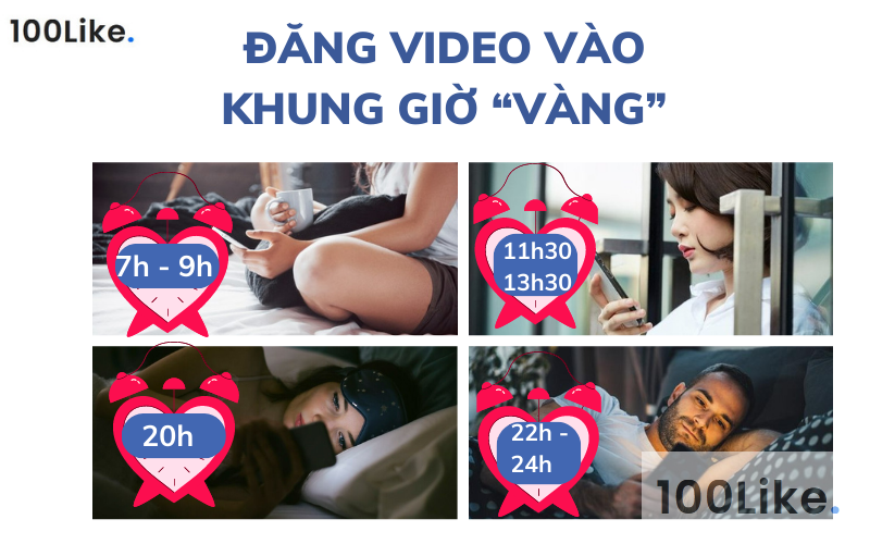 Đăng video vào khung giờ “vàng”