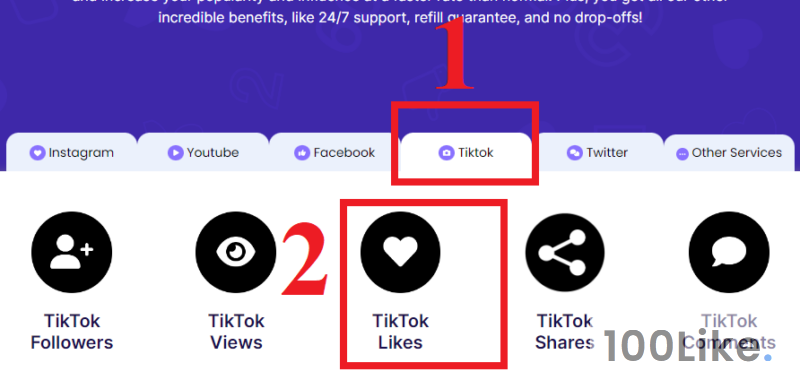 Top 17 App tăng Tim Tiktok được nhiều người sử dụng - 100Like