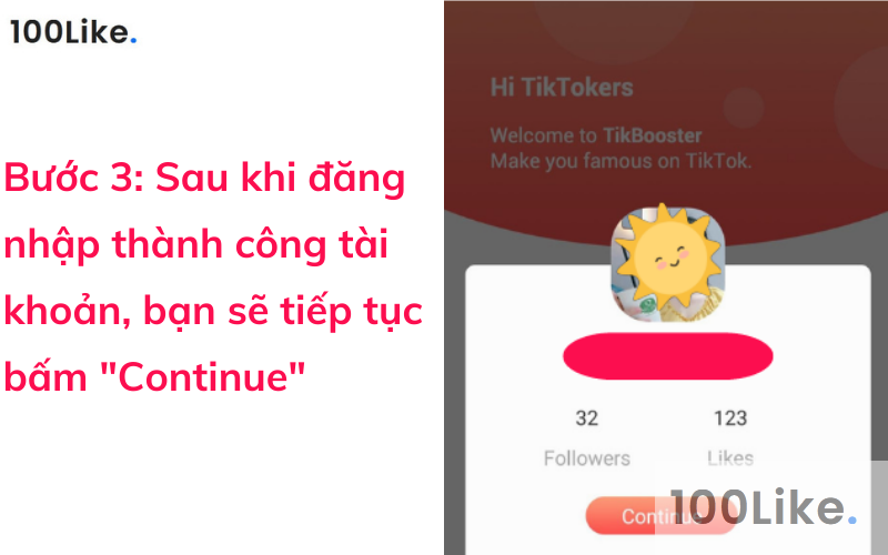 Bước 3: Tik Booster - ứng dụng Android Hack Like Tiktok hiệu quả