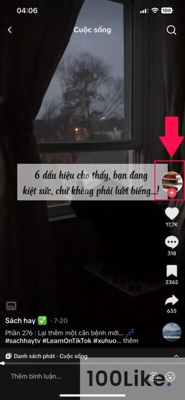Cách Follow Tiktok khi đang xem video của họ