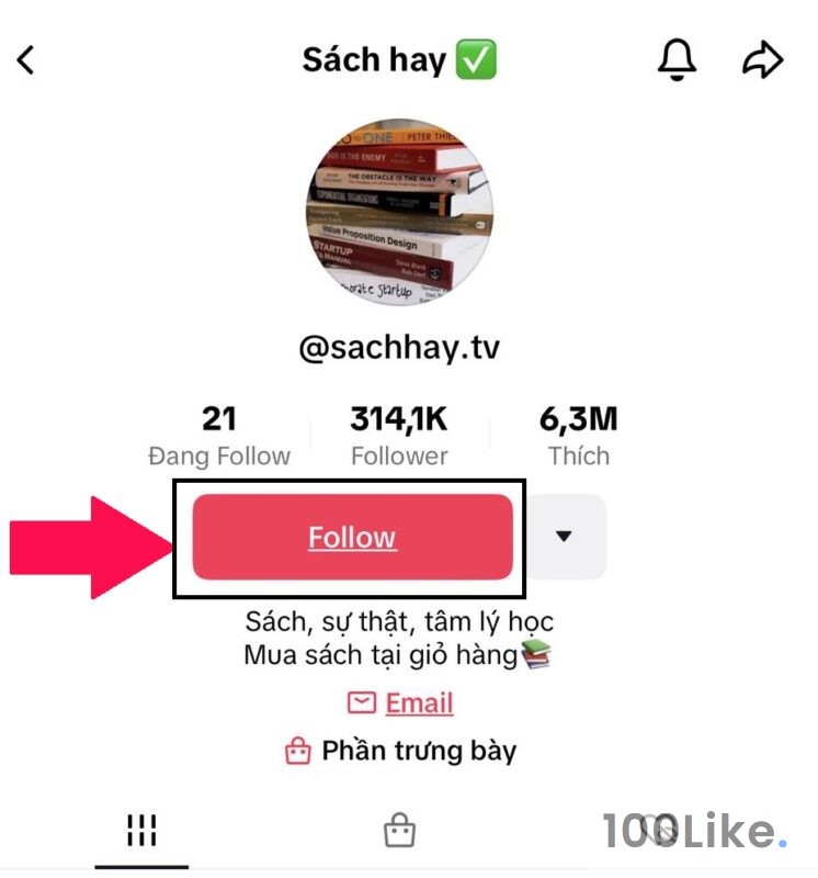 Cách Follow Tiktok khi đang xem video của họ