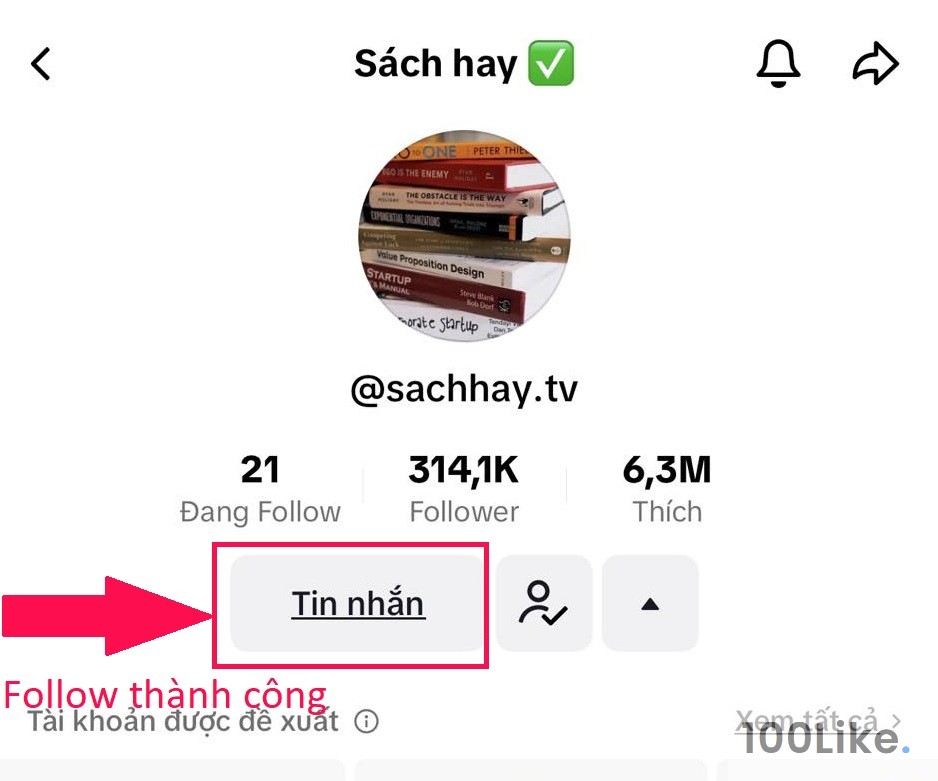 Cách Follow Tiktok khi đang xem video của họ