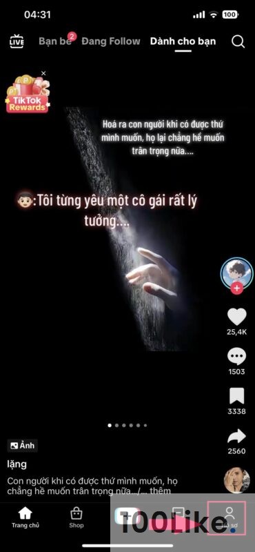 Cách quét mã QR TikTok tìm kiếm tài khoản