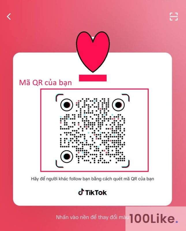 Cách quét mã QR TikTok tìm kiếm tài khoản
