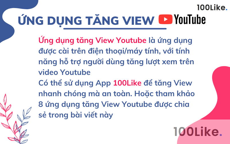 Thế nào là ứng dụng tăng View Youtube?