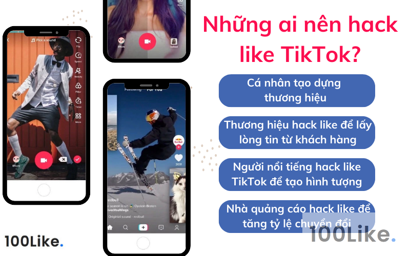 Những ai nên Hack Like TikTok