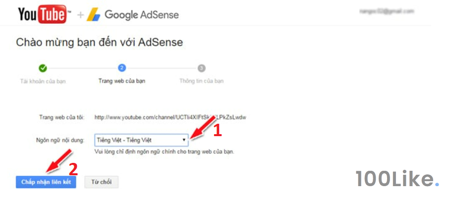 Bật kiếm tiền Youtube