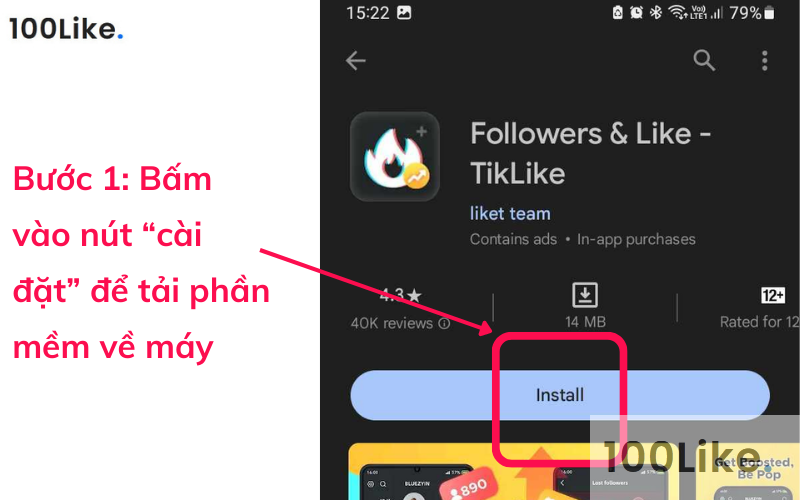 Tik Likes - Hack Like Tiktok miễn phí trên Android bước 1