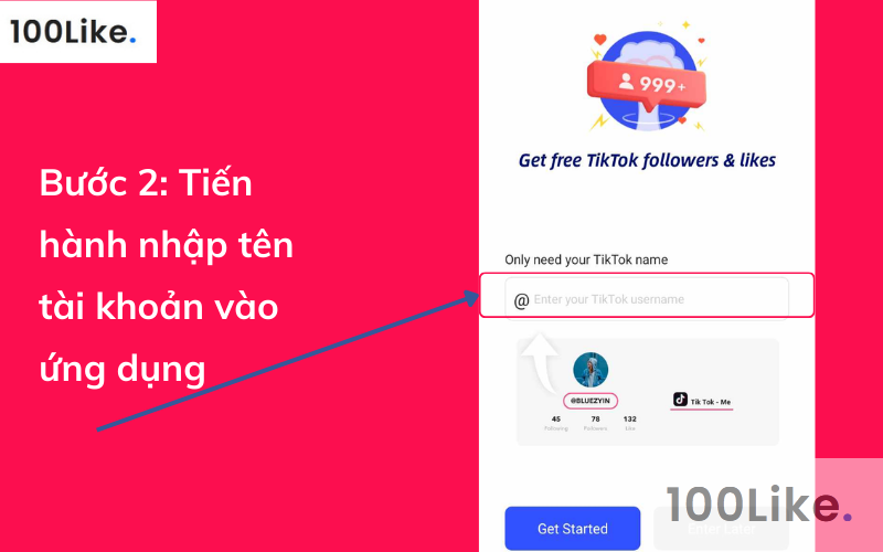 Tik Likes - Hack Like Tiktok miễn phí trên Android bước 2