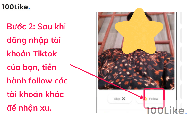 Bước 2:TikTok – Tikgain - ứng dụng Hack Like Tiktok từ người dùng thật trên Android