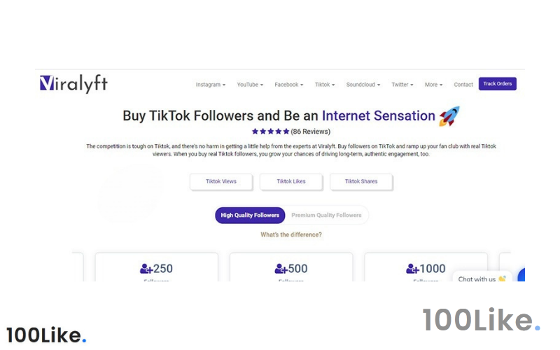 Dán link vào Viralyft để hệ thống tự động Hack Like trên TikTok. 