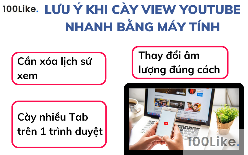 Mẹo tự cày View Youtube nhanh bằng máy tính