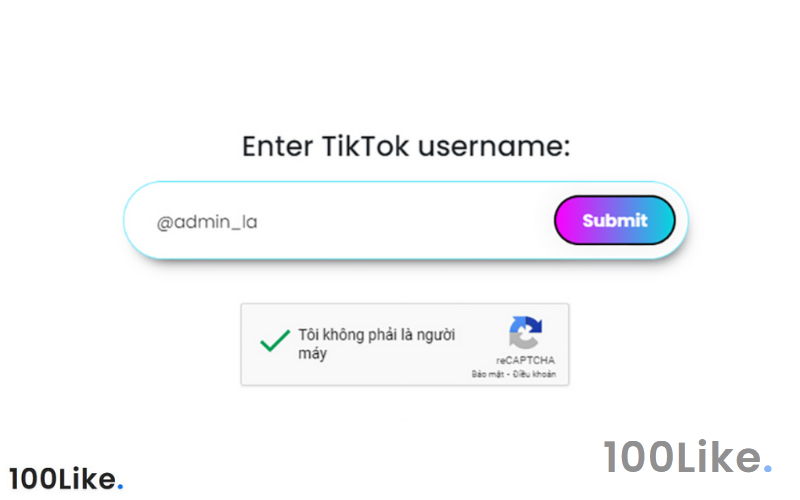 Nhập id TikTok