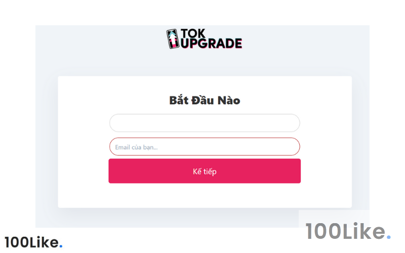 Nhập thông tin hệ thống yêu cầu để tiến hành thanh toán gói dịch vụ Hack Like.