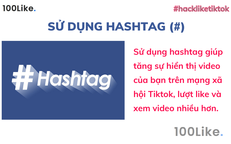 Sử dụng hashtag (#)