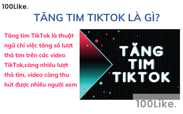 Tăng tim trên Tiktok: 10 cách tăng tim cho video của bạn! - 100Like