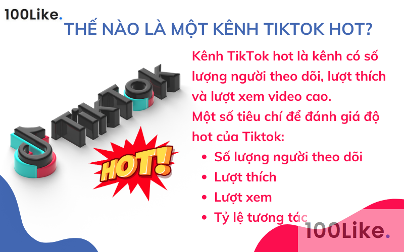 Thế nào là một kênh Tiktok hot?