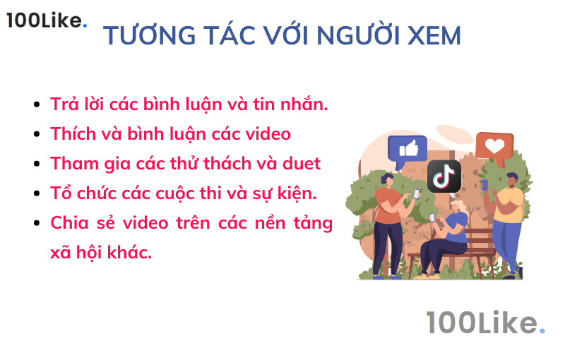 Tương tác với người xem