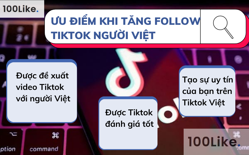 Ưu điểm khi tăng Follow Tiktok người Việt là gì? 