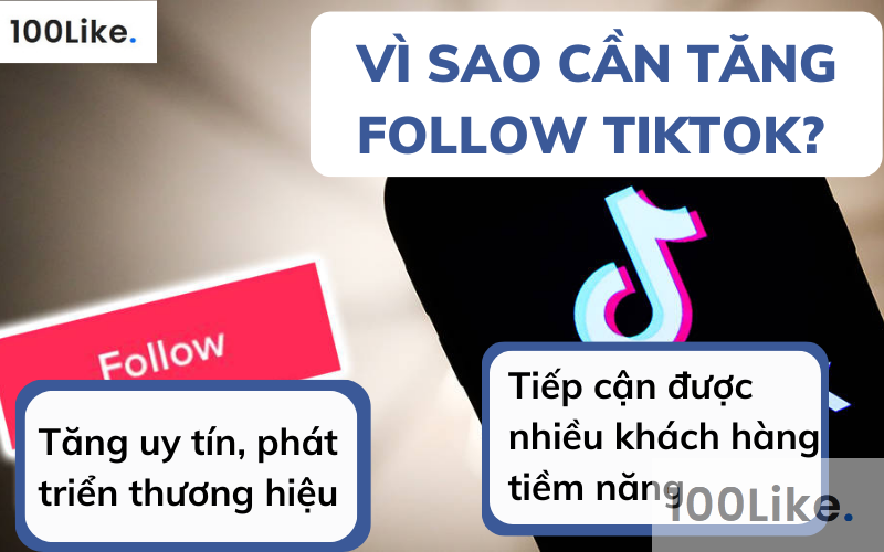 Vì sao cần tăng Follow Tiktok?