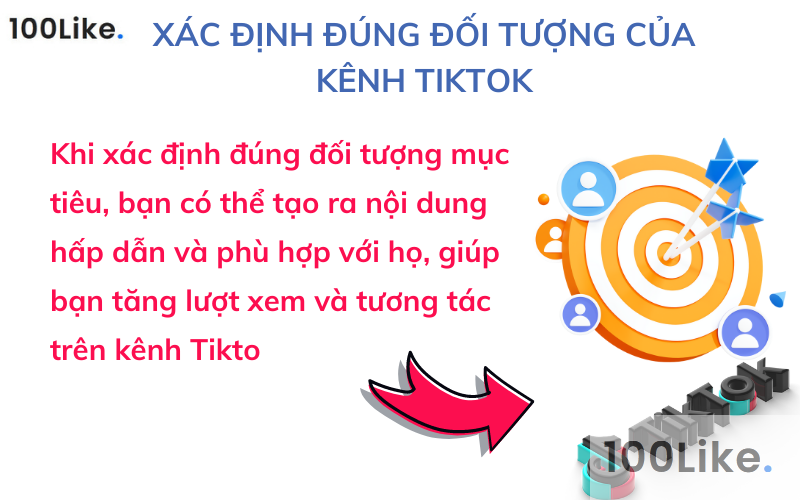 Xác định đúng đối tượng của kênh Tiktok