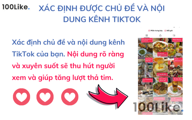 Tăng tim trên Tiktok: 10 cách tăng tim cho video của bạn! - 100Like