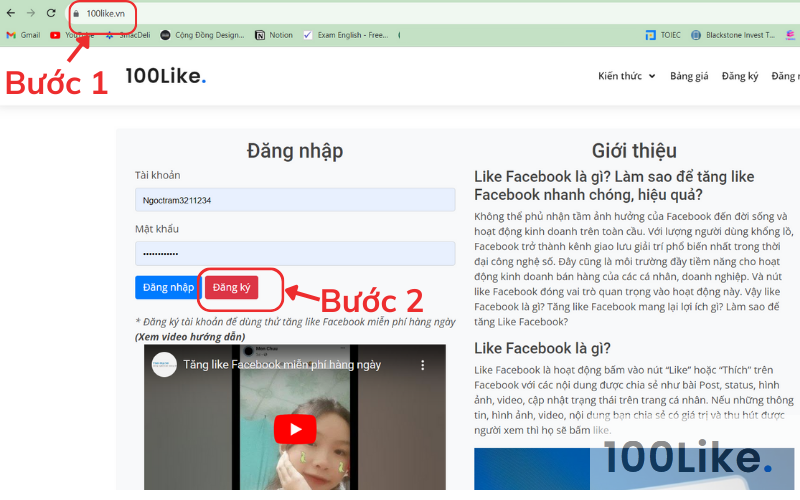 100Like - Tăng View Tiktok nhanh chóng, hiệu quả 1
