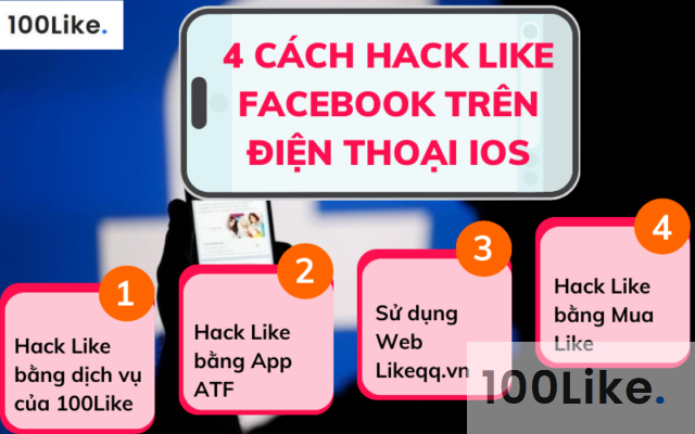 4 cách Hack Like Facebook trên điện thoại iOS