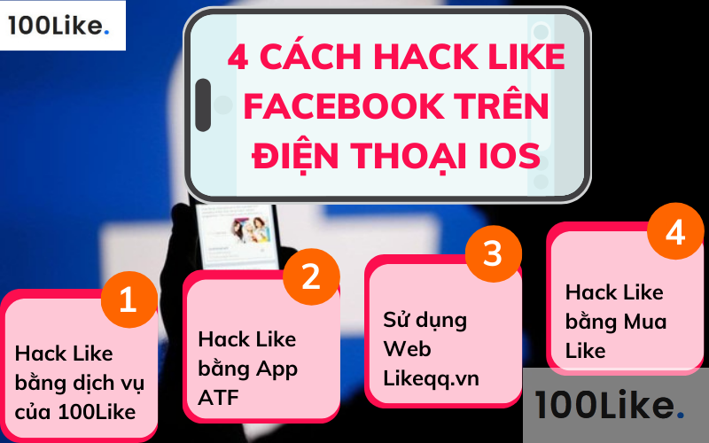 4 cách Hack Like Facebook trên điện thoại iOS