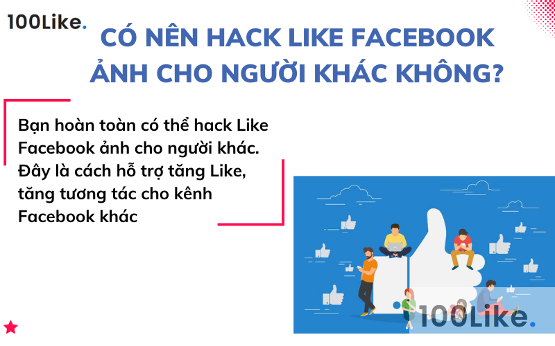 Có nên hack Like Facebook ảnh cho người khác không