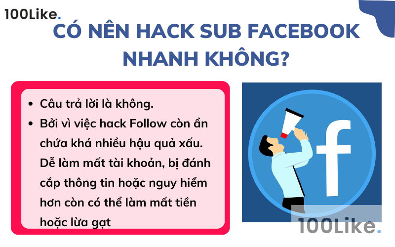 Có nên hack sub Facebook nhanh không