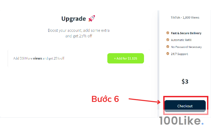 Free tăng View Tiktok –  SidesMedia Bước 6