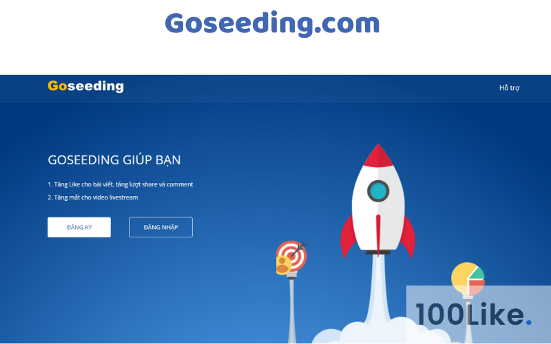 Dịch vụ hack Like Facebook tại Goseeding