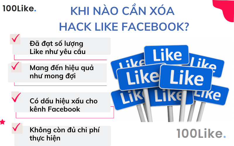 Khi nào cần xóa Hack Like Facebook