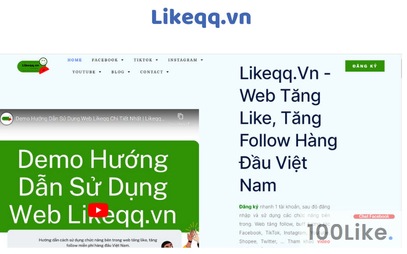 Dịch vụ hack Like Facebook tại Likeqq
