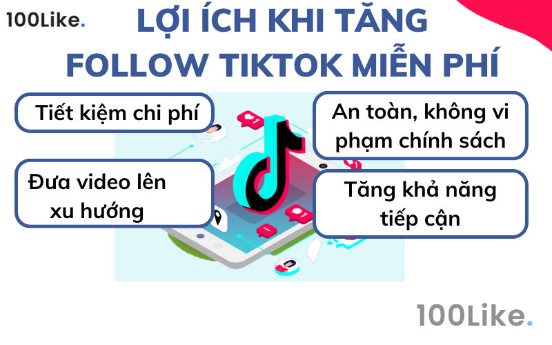 Lợi ích khi tăng Follow Tiktok miễn phí