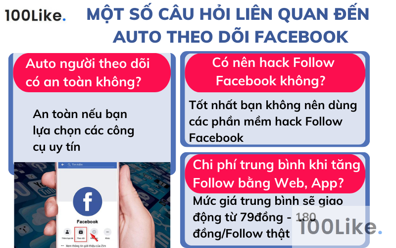 Một số câu hỏi liên quan đến auto theo dõi Facebook