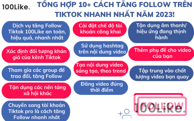 Tổng hợp 10+ cách tăng Follow cho kênh Tiktok nhanh nhất năm 2024