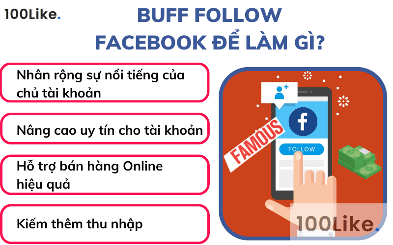 Buff Follow Facebook để làm gì?