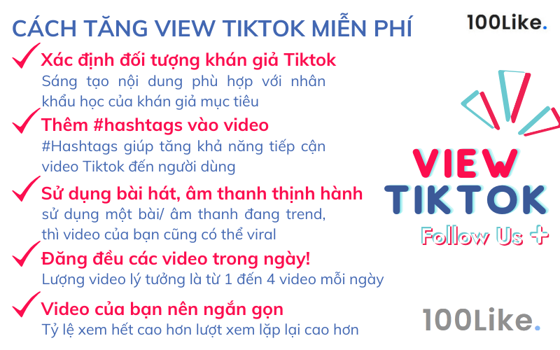 Cách tăng View Tiktok miễn phí
